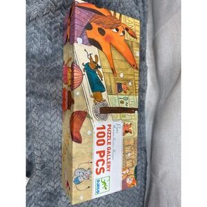 Djeco Paris Puzzle Gallery 100 Pieces Beatrice Alemagna Panoramic DJ07637‎